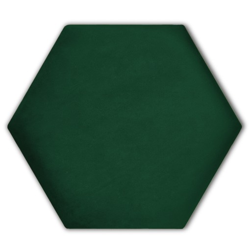 ČALÚNENÉ STENY, ČELO, MÄKKÝ ŠESTIHRANNÝ PANEL, 30x26 cm