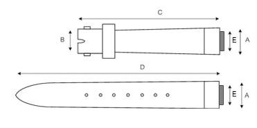 Spona na opasok DILOY 1404 24mm