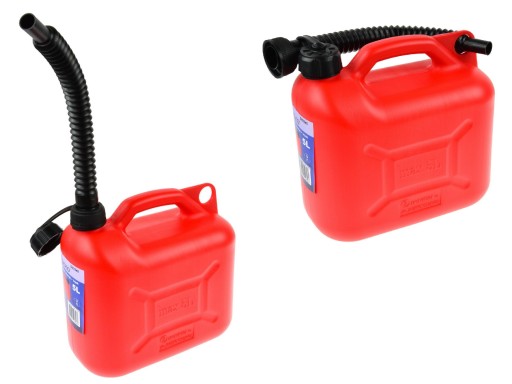 5L plastový kanister + lievik