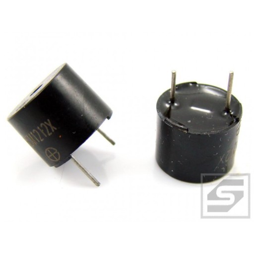 Bzučiak HCM1212B 12V 9-15V 30mA 85dB