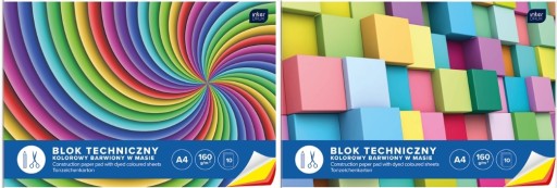 A4 farebný technický blok Interprint