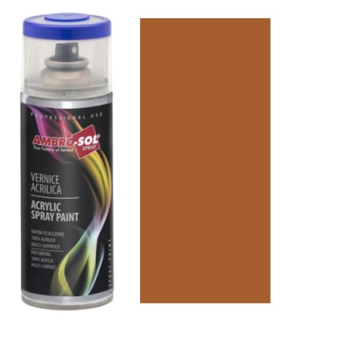 AMBROSOL UNIVERZÁLNY AKRYLOVÝ LAK HNEDÁ ORANŽOVÁ RAL 8023 400ML