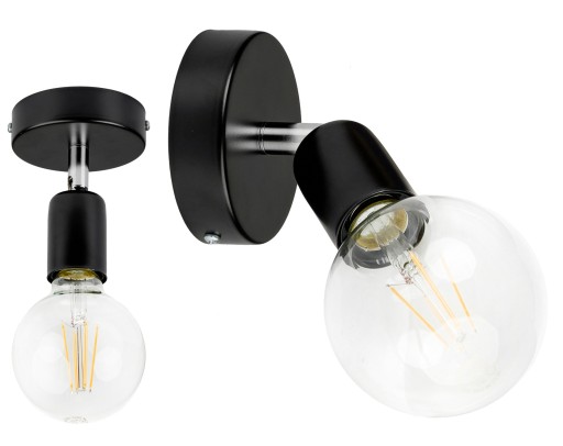 LOFT EDISON jednoduché pohyblivé nástenné svietidlo 1x E27