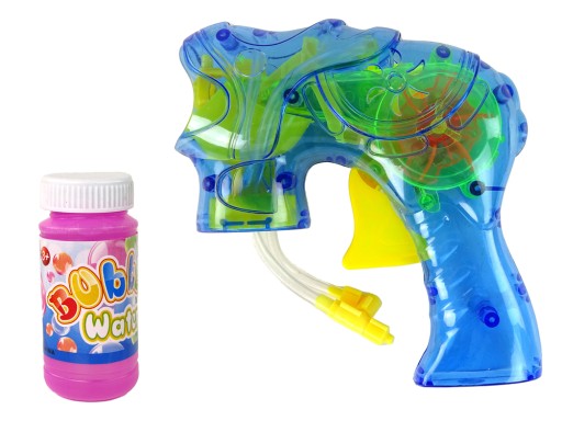 Blue Bubble Gun Machine