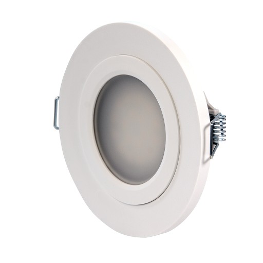 KONEKTO okrúhly biely LED rám LSR-BO-X1 ZAMEL ledix