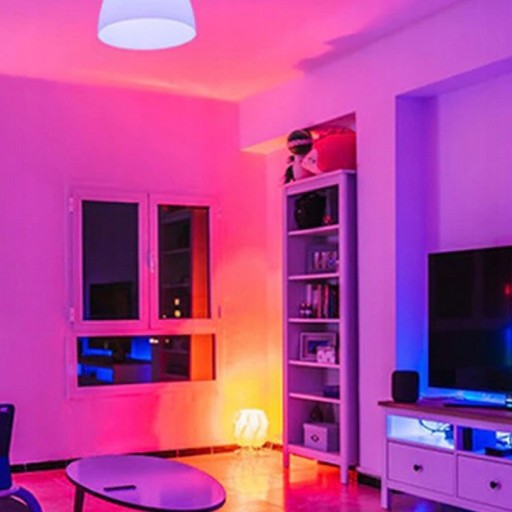 E27 12W RGB LED ŽIAROVKA, FAREBNÁ, STMIEVATEĽNÁ, DIAĽKOVÉ OVLÁDANIE