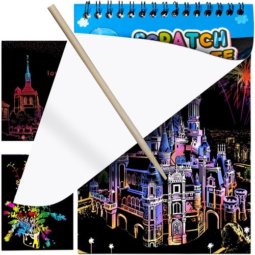 Scratch and Create – Unikátny Scratch Notebook pre malých a veľkých umelcov