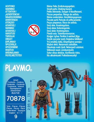 PLAYMOBIL 70878 Panther Warrior SPECIAL PLUS