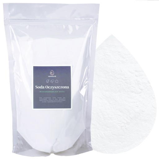 Jedlá sóda 500g Wenatural - Sodium Bicarbona, široké využitie