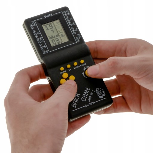 ELEKTRONICKÁ HERNÁ VRECKOVÁ KONZOLE TETRIS C5815