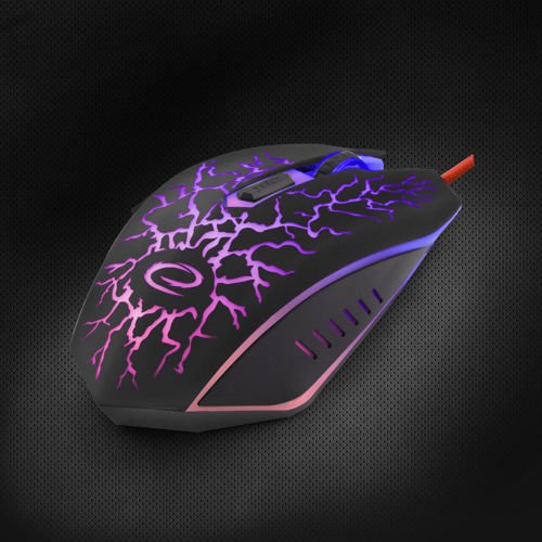 HERNÁ MYŠ 6D LED USB HERNÁ SVIETEĽNÁ KÁBLOVÁ