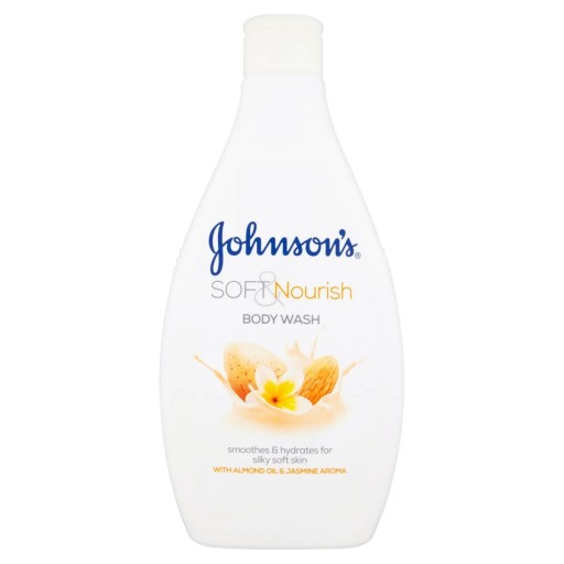 JOHNSON'S SPRCHOVÝ GÉL SOFT & Nourish mandľový jasmínový gél p/p 0,4l