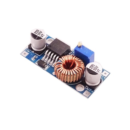 STEP-DOWN ADJUSTABLE prevodník 4-38V 5A 75W