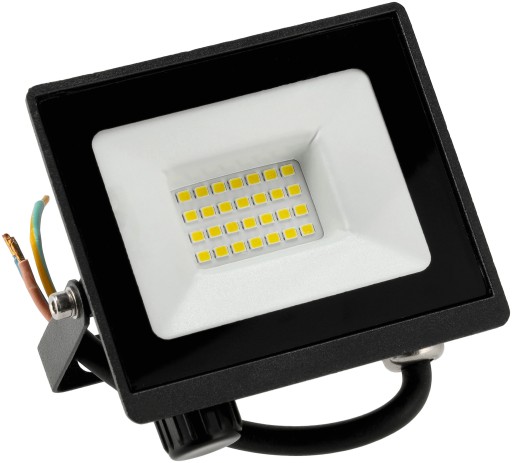 Halogénový LED reflektor 20W 4500K SLIM 2v1 s možnosťou pripojenia senzora