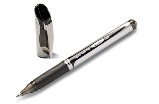 Pentel EnerGel čierne gélové rollerové pero 0,7 mm
