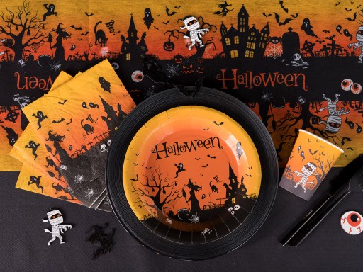 Haunted House halloweenske obrúsky 33 cm 20 ks.