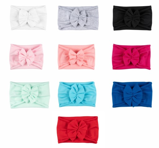 Turban čelenka pre dievčatá, mätová, mix