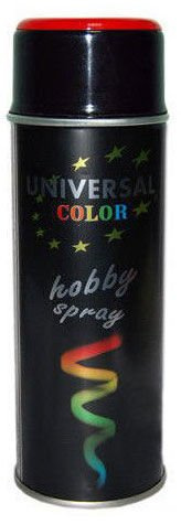 FIRE RED farba v spreji 400 ml NA DREVO UNIVERZÁLNY LESK RAL 3000