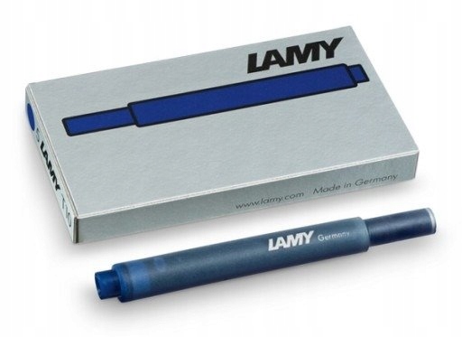 Náplň Lamy T10 v námorníckej modrej, balenie po 5 ks