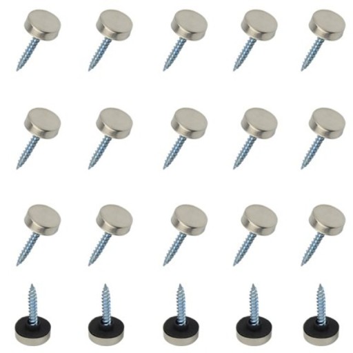 KRYT NA SKRUTKU 22mm 4ks INOX