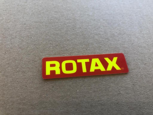 Samolepka s logom BRP Can-Am Rotax Fluo 6cm
