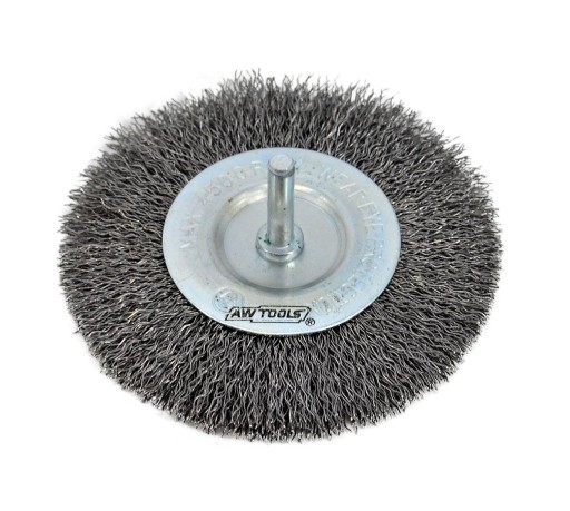 AWTOOLS KOTÚČOVÁ KEFA S SHANK 100mmAW55175