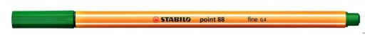 STABILO bod 88/53 jemná linka 0,4mm tmavozelená