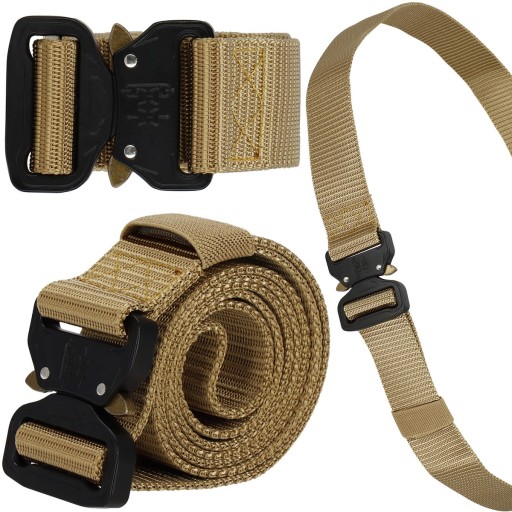 VOJENSKÝ TAKTICKÝ OPASOK na nohavice SURVIVAL vojenský opasok QR BUCKLE silná