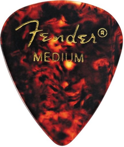 Gitarové trsátko Fender 351 Shell Celluloid Medium