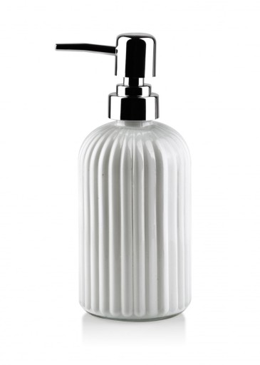 Dávkovač tekutého mydla, sklenený, 400 ml