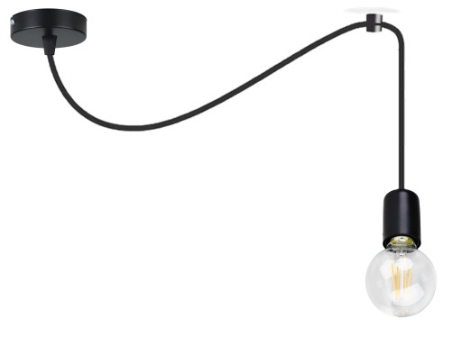 Závesné stropné svietidlo ZWIS Edison Loft E27 SPIDER