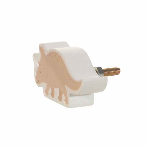 TRICERATOPS Drevená nábytková kľučka