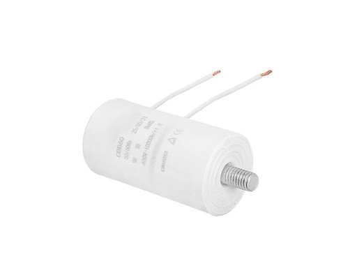 Motorový kondenzátor s káblom 20uF 450VAC