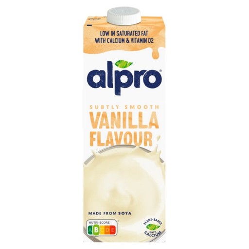 ALPRO VANILKA 1L Sójové mlieko Rastlinný nápoj BEZ LAKTÓZY Vanilka
