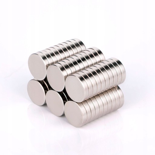 SILNÉ MAGNETY NEODYMIOVÉ MAGNETY 10x2 mm * 12 ks *