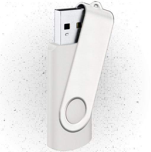 PENDRIVE MEMORY 2 GB USB TWISTER MEMORY MEDIA 2.0 – FIALOVÁ