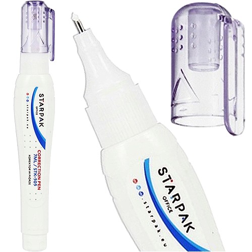 STARPAK ŠKOLSKÉ KOREKČNÉ PERO KOVOVÝ TEKUTÉ TIP 7ml