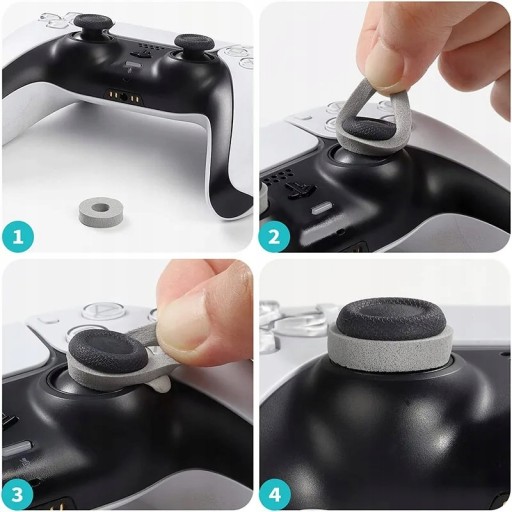 MÄKKÉ KRYTY PRESNÉ KRÚŽKY PRE ANLOGOVÉ PODLOŽKY PS5 PS4 XBOX