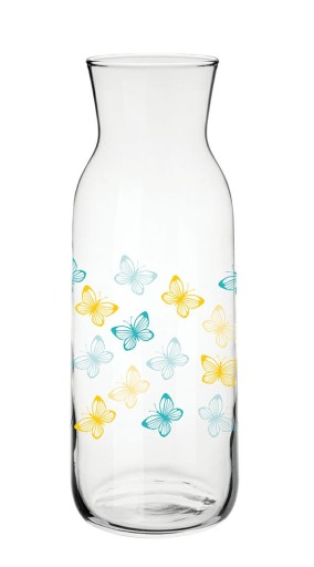 KARAFA NA VODU, MLIEKO 1000 ml, BOTTERFLY FLASMARK
