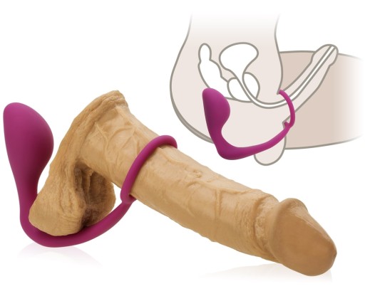 MASÁŽER PROSTATY ANÁLNY PRUG PENIS PRSTEŇ