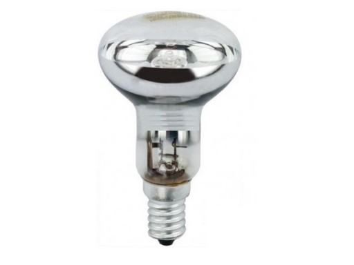 Žiarovka R50 230V E14 40W Reflektor Hríbové Priehľadné zrkadlo TRIX