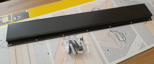 SGS NÁSTENNÁ LIŠTA NA INŠTALÁCIU HÁKA, SYSTÉM GOLIAT, DĹŽKA 60CM