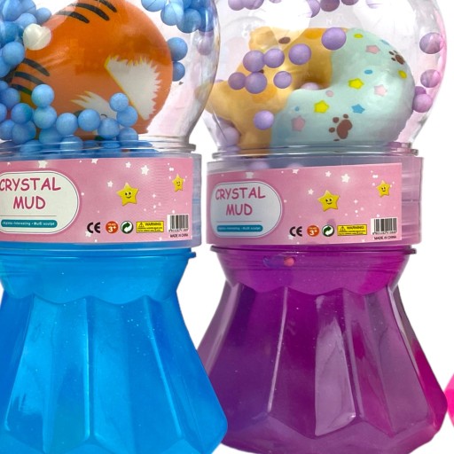 SLIME senzorické PLASTOVÉ A STYROPENOVÉ SQUISHY GULIČKY
