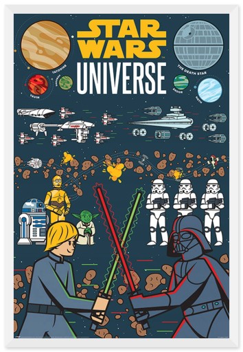 Star Wars Universe Ilustrovaný plagát 61x91,5 cm