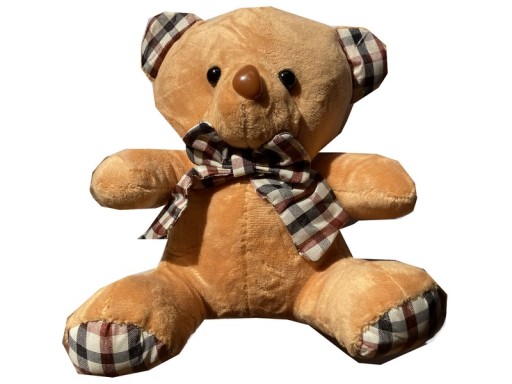 ROZTOMNÝ MASKOT MEDVEĎOV, 18 cm, s mašľou