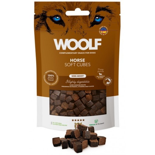 VLNA MÄKKÉ KOCKY MONOPROTEÍNOVÝ Kôň - Kôň 100G