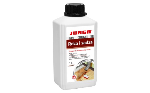 Kvapalina na hrdzu, sadze z dlažobných kociek, neutralizátor hrdze 1L JURGA