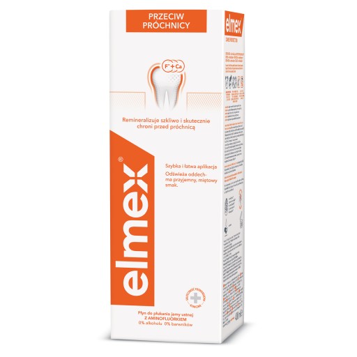 elmex CARIES ústna voda 400ml