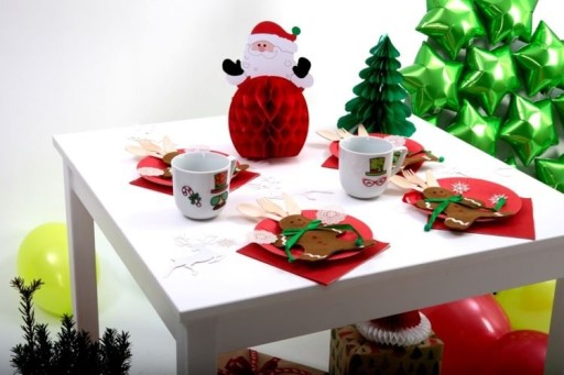 Vianočný príbor Gingerbread 4 ks