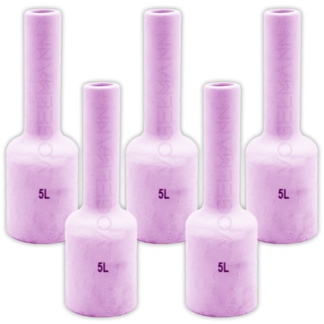 5x TIG keramická tryska #5L 54n17L SR17 SR18 SR26